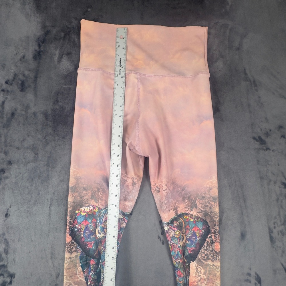 EVCR Evolution and Creation Leggings Womens Medium Pink Elephant M2156